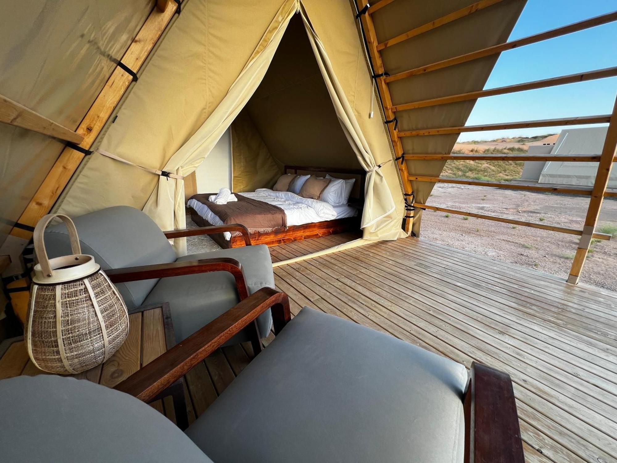 Adventurer Camp Hotel Al Wasil Exterior photo