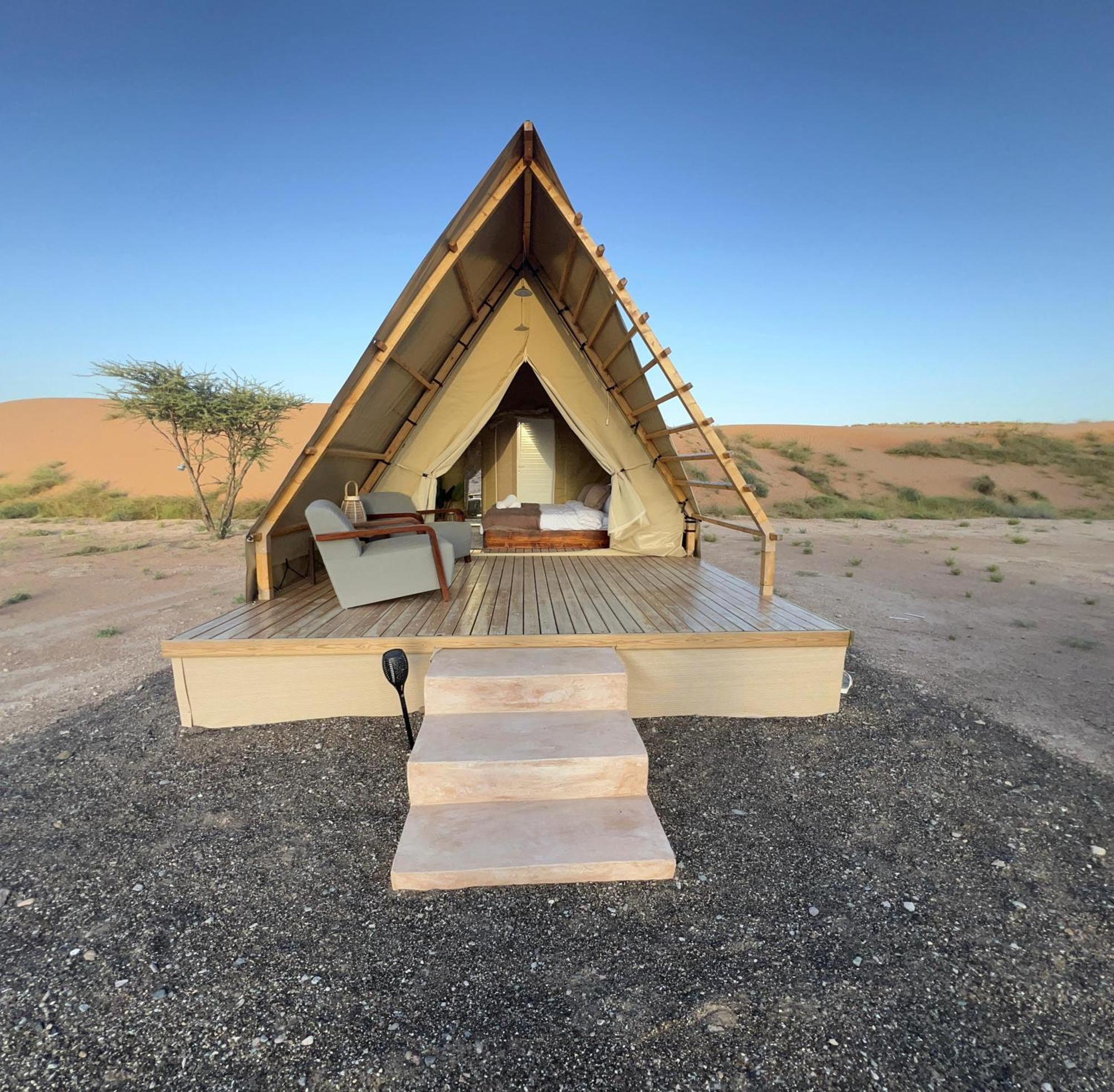 Adventurer Camp Hotel Al Wasil Exterior photo